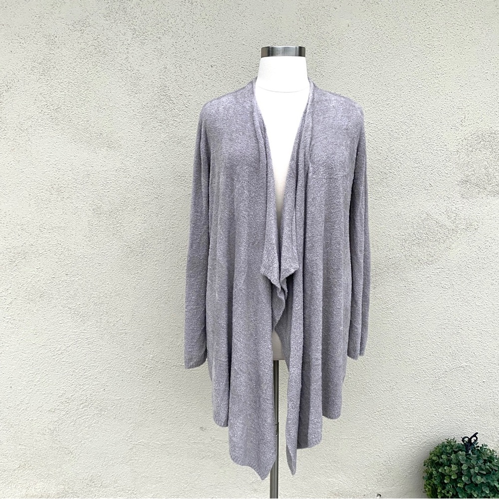 Barefoot Dreams BAMBOO chic Lite sweater open front cardigan cozy SOFT PLUS size